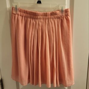 Skater skirt peach pink!